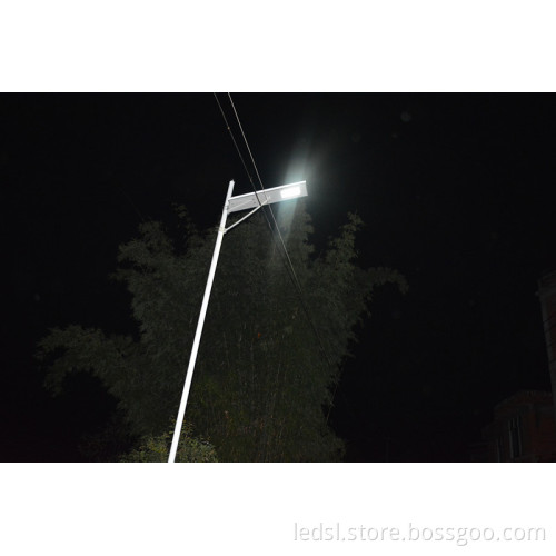 60w all in one solar led street lamp CE RoHS approval